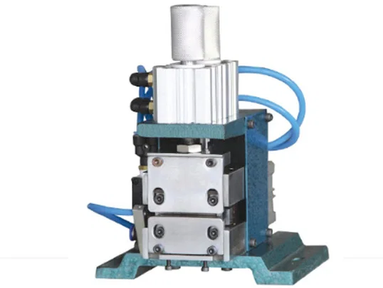 Vertical Wire Stripping Machine WPM-3F - Multi-Core Wire Stripper Twister